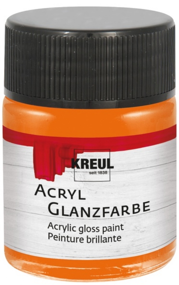 Kreul Acryl glansverf, 50 ml, oranje kopen?