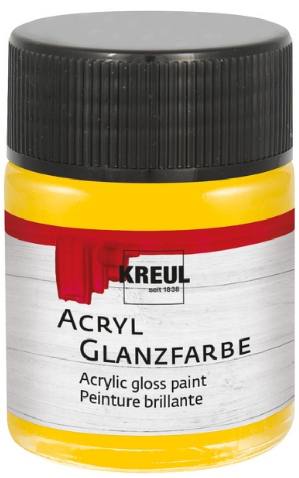 Kreul acryl glansverf, 50ml, 530 zonnegeel kopen?