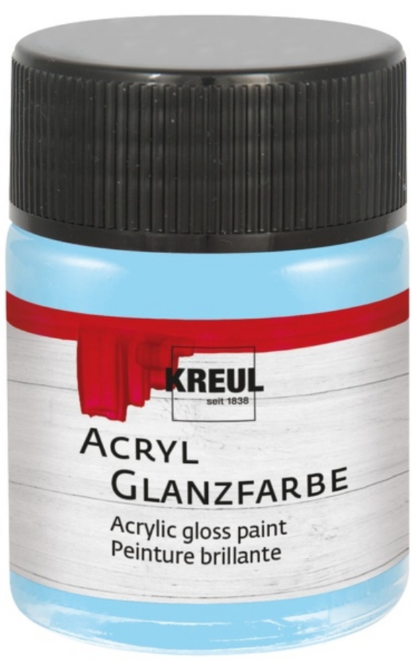 Kreul acryl glansverf, 50ml, 522 ijsblauw kopen?