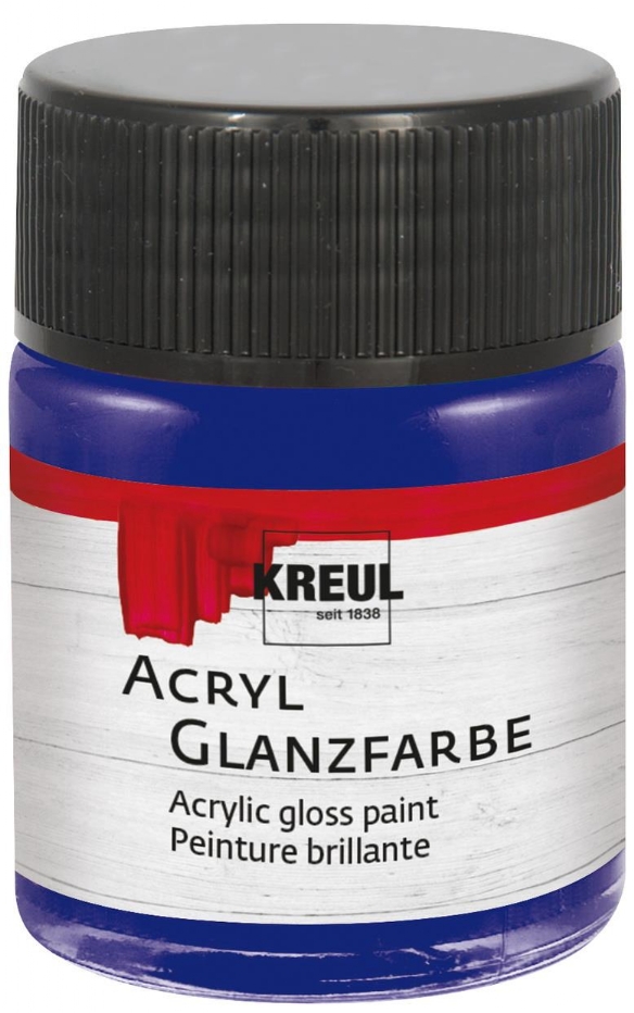 Kreul acryl glansverf, 50 ml, 507 donkerblauw kopen?