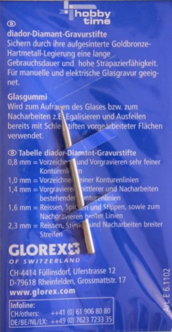 Diamantstift/glasgraveerstift, 0.8 mm kopen?