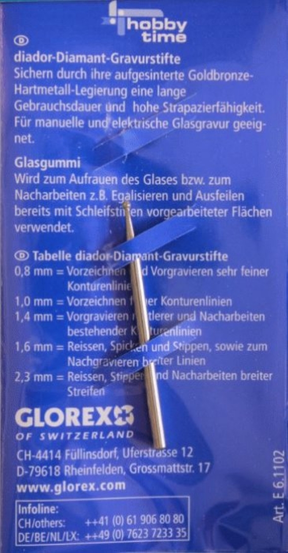Diamantstift/glasgraveerstift 1,6 mm kopen?