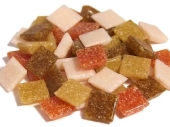 Glasmozaieksteentjes, 10x10 mm 200 gr terra mix kopen?
