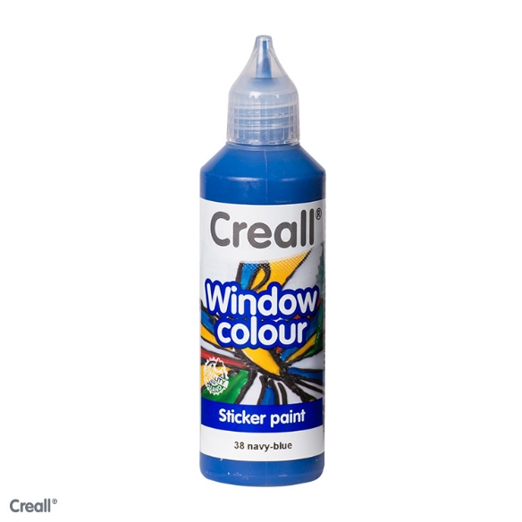 Creall-Glass stickerverf/windowcolour, 80ml. Marineblauw kopen?