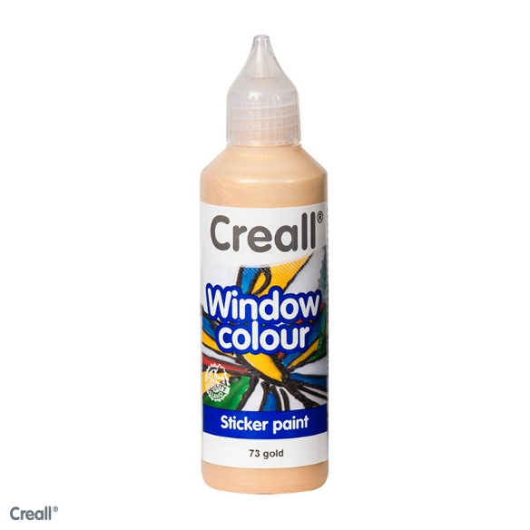 Creall-Glass stickerverf/windowcolour, 80ml. Goud kopen?