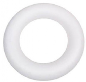 Styropor ringen/piepschuim ringen/tempex ringen, 5 stuks, 17 cm