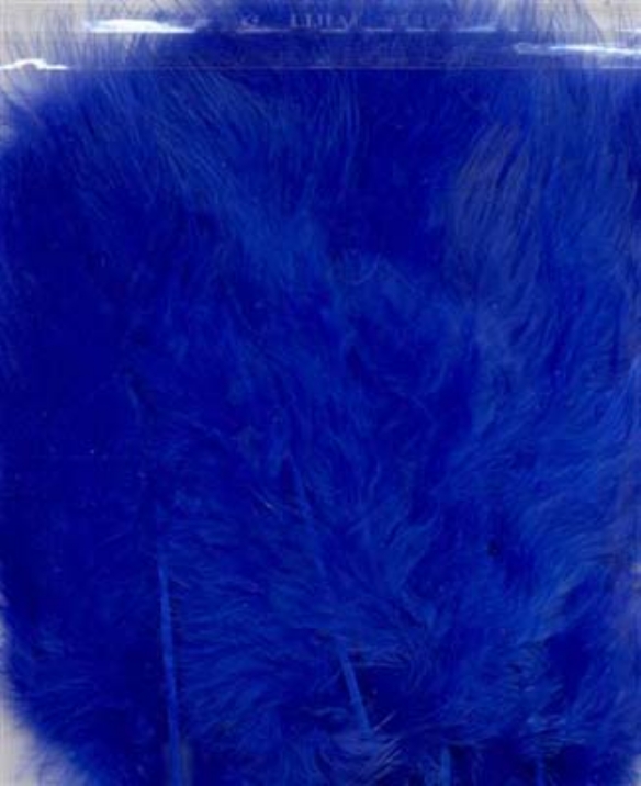 OP=OP Marabou donsveren, 10-12 cm, 15 stuks, blauw
