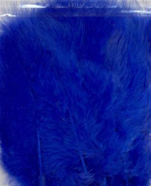 OUTLET Marabou donsveren, 10-12 cm, 15 stuks, blauw kopen?