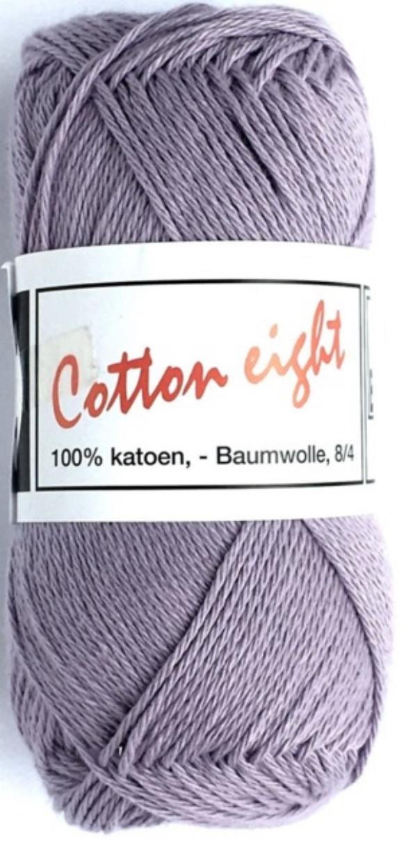 Cotton eight 8/4, katoenen breigaren/haakgaren, 50 gram, lila kopen?