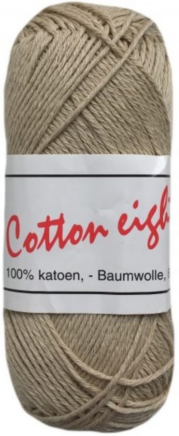 Cotton eight 8/4, katoenen breigaren/haakgaren, 50 gram, lichtbeige kopen?