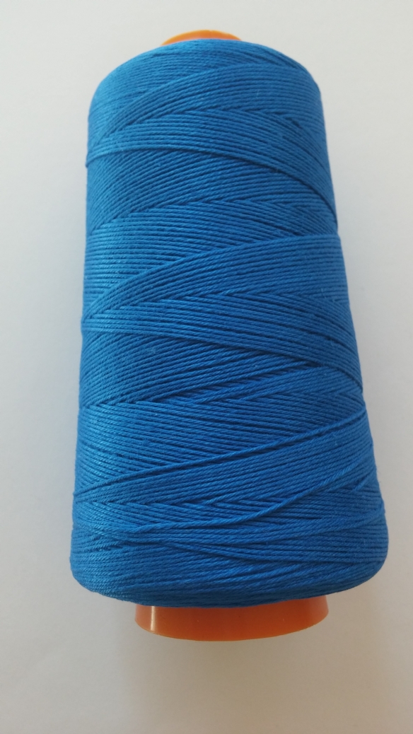 Cotton 12 borduurgaren/breigaren/haakgaren, 100 gram, blauw kopen?