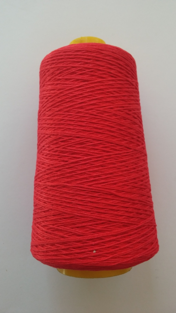 Cotton 12 borduurgaren/breigaren/haakgaren, 100 gram, rood kopen?