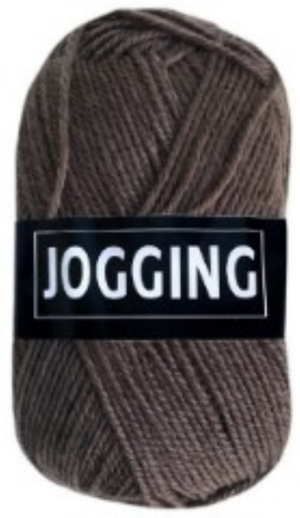 OP=OP Populair jogging sokkenwol 50 gram bruin