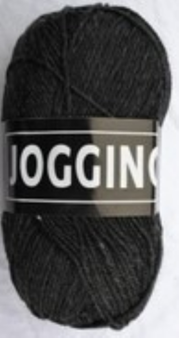 OP=OP Populair jogging sokkenwol 50 gram antraciet