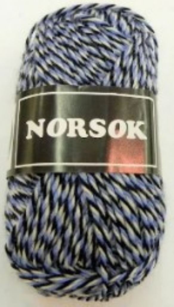 Norsok sokkenwol 50 gram blauw/ecru/zwart kopen?