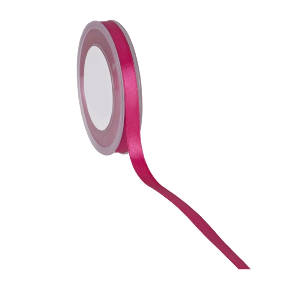 Double face satijnlint, 10 mm, 25 meter, fuchsia kopen?