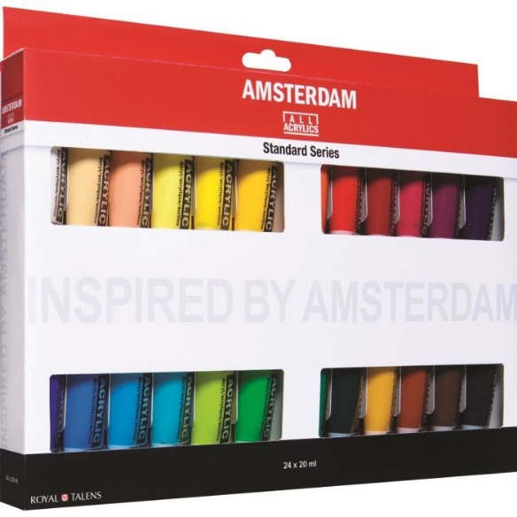 Talens Amsterdam Acrylverf Introset III (assortiment 24 x 20 ml) kopen?
