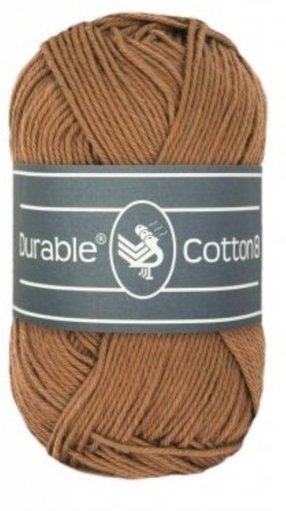 Durable cotton 8, katoenen breigaren/haakgaren, 50 gram, 2218 Hazelnut kopen?