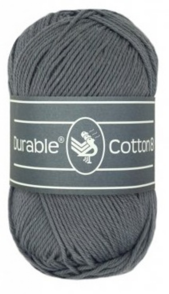 Durable cotton 8, katoenen breigaren/haakgaren, 50 gram, 2235 Ash kopen?