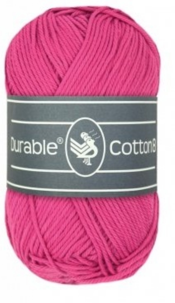 Durable cotton 8, katoenen breigaren/haakgaren, 50 gram, 241 Magenta kopen?