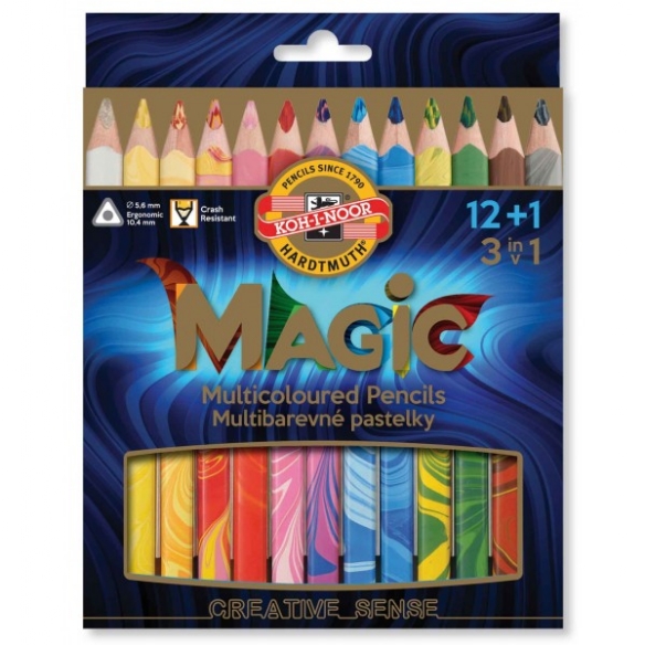 Koh-I-Noor Magic kleurpotloden assortiment 13 stuks