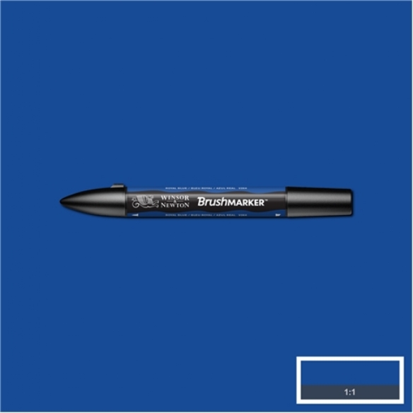 WN Brushmarker/Illustratormarker duo-point, royal blue (V264) kopen?
