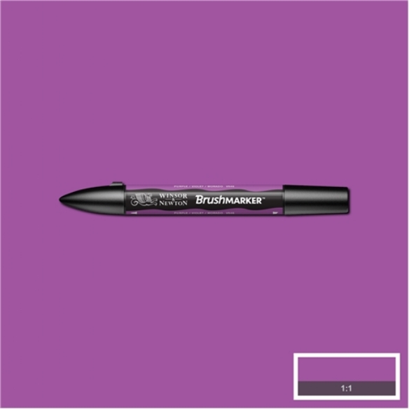 WN Brushmarker/Illustratormarker duo-point, purple (V546) kopen?