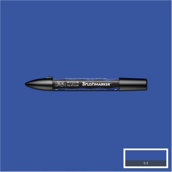 WN Brushmarker/Illustratormarker duo-point, egyptian bleu (B944) kopen?