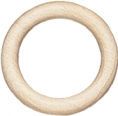 Houten ring, 8,5 cm