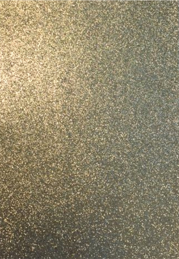Crepla rubberplaat/foamplaat, 22x30cm, 2 mm dik, 2mm, 5 vel, glitter goud