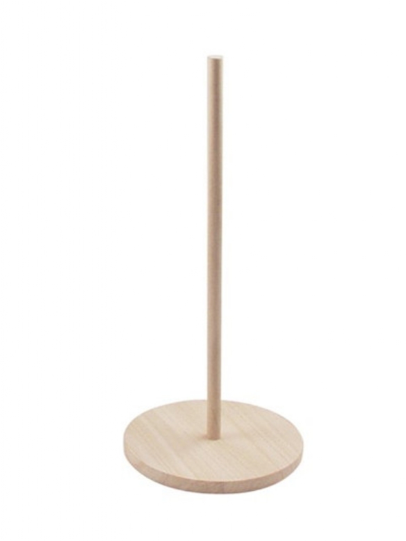 Houten standaardje voor styropor torso, 16 cm kopen?