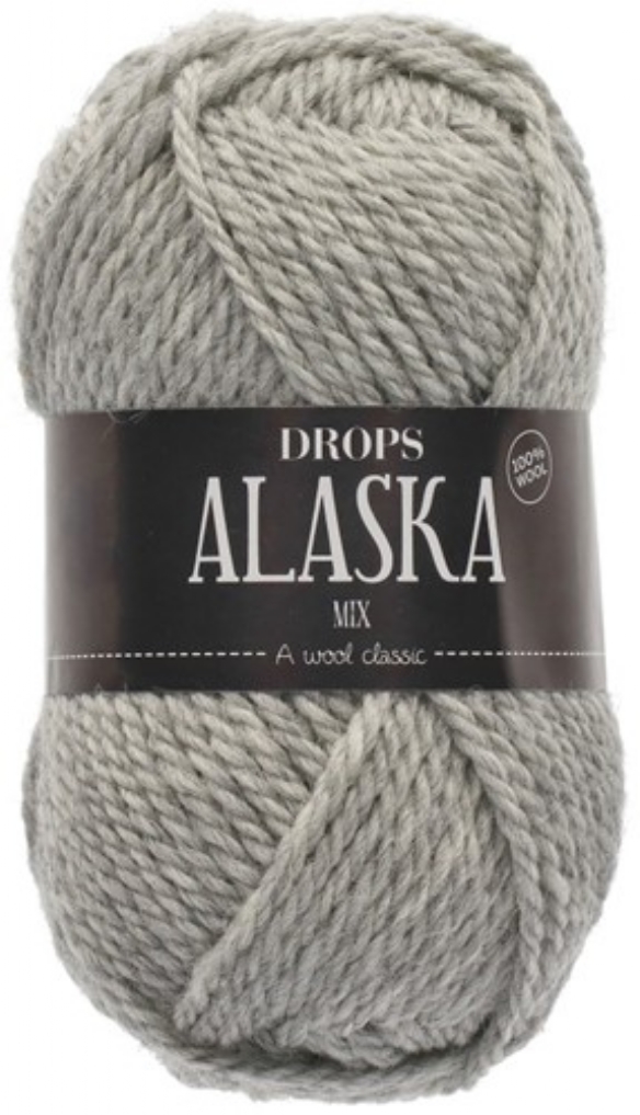 Drops Alaska 100% wol, 50 gram, lichtgrijs kopen?