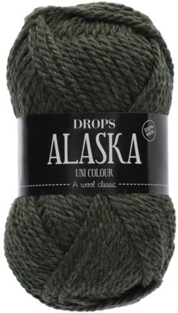 Drops Alaska 100% wol, 50 gram, olijfgroen kopen?