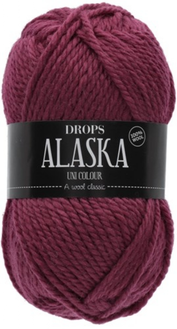 Drops Alaska 100% wol, 50 gram, donker roze kopen?