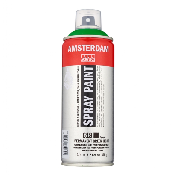 Talens Amsterdam spray paint, 400 ml, permanent groen licht kopen?