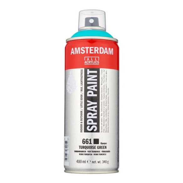 Talens Amsterdam spray paint, 400 ml, turkoois groen kopen?