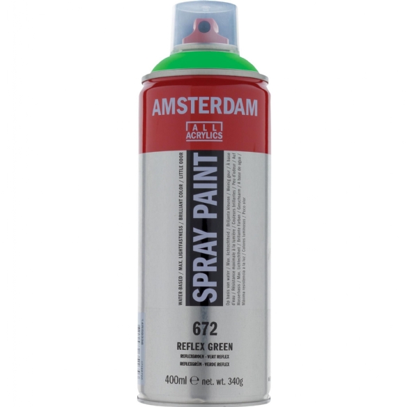 Talens Amsterdam spray paint, 400 ml, reflex groen