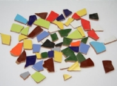 Keramische mozaiekstukjes, 20 tot 60mm, 1 kg, assortiment kopen?