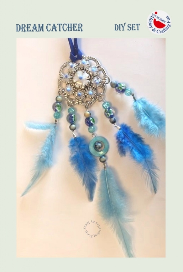 Dreamcatcher, sieraadhanger, blauw kopen?