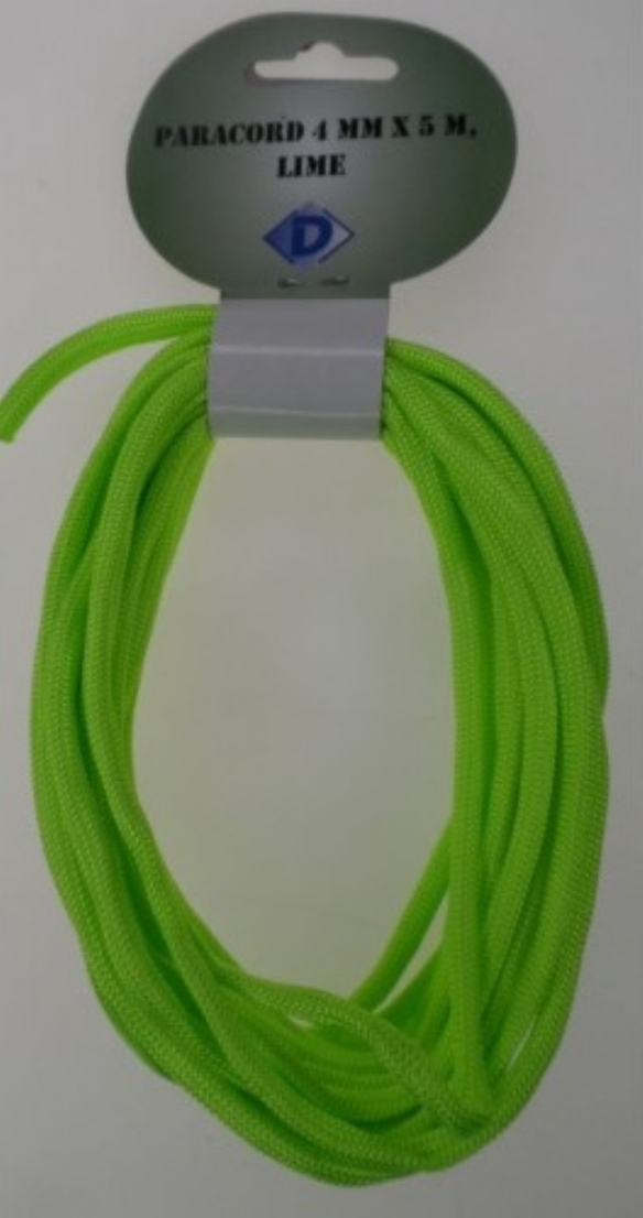 Paracord, 4 mm, 5 meter, felgroen kopen?