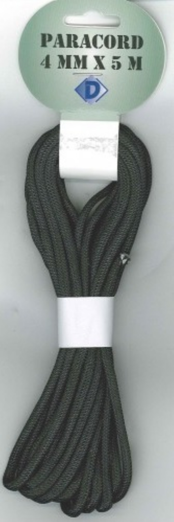 Paracord, 4 mm, 5 meter, zwart kopen?