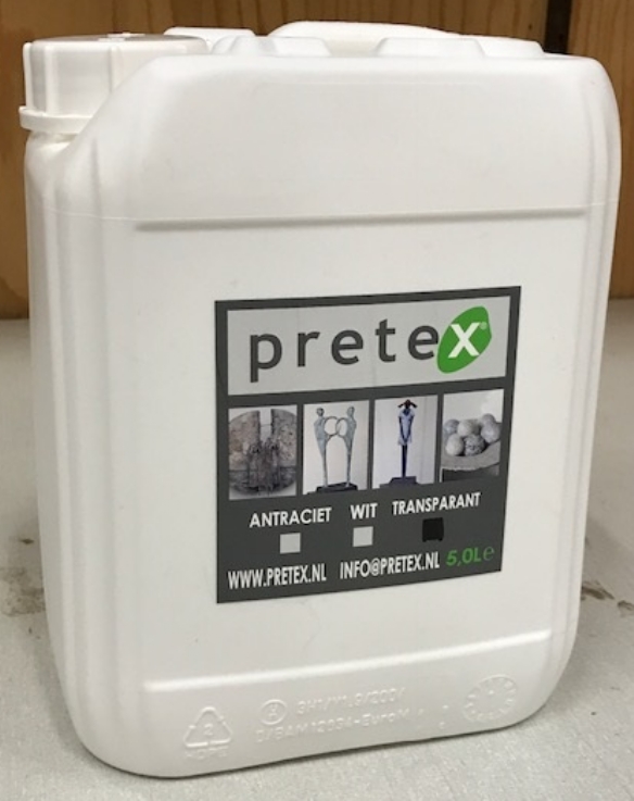 Pretex textielverharder, transparant 5 liter kopen?