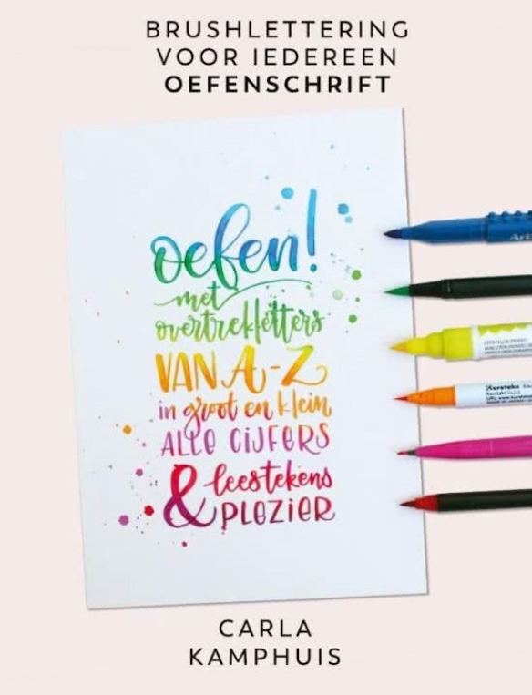 Kleur! Brushlettering oefenschrift  kopen?