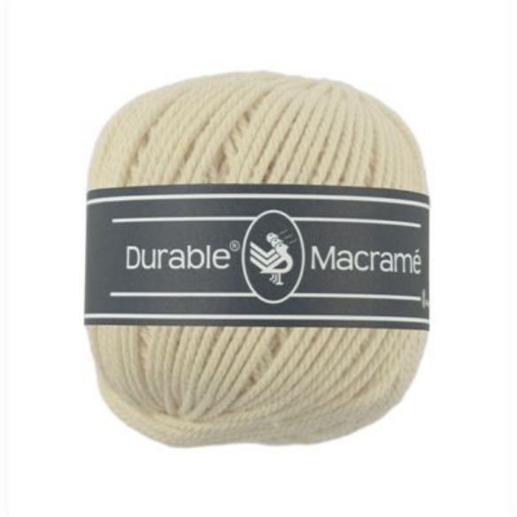 Durable macramegaren naturel 80mtr kopen?