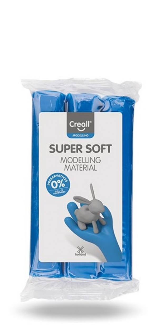 Creall Supersoft kunstklei, blauw, 500 gram kopen?