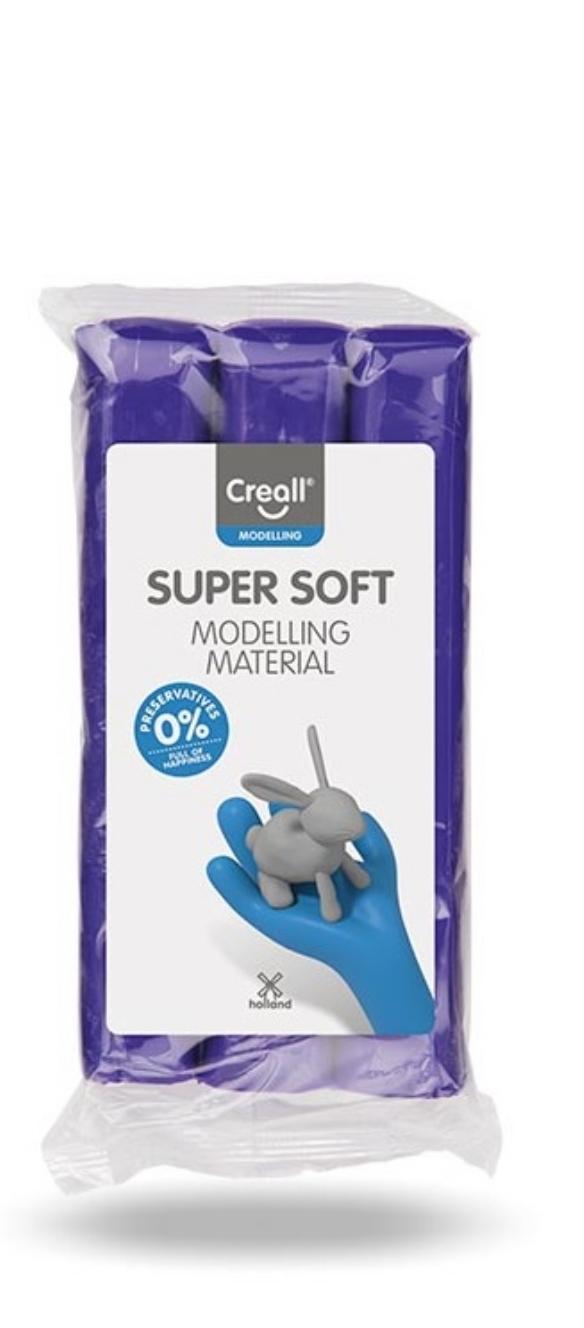 Creall Supersoft kunstklei, paars, 500gram kopen?