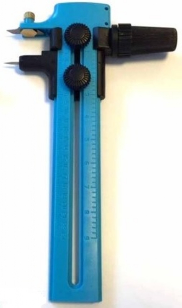 Cirkelsnijder voor cirkels 1-15cm, 1 stuk incl. 2 reservemesjes kopen?
