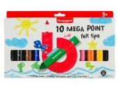 Bruynzeel Mega Points viltstiften, assortiment 10 stuks kopen?