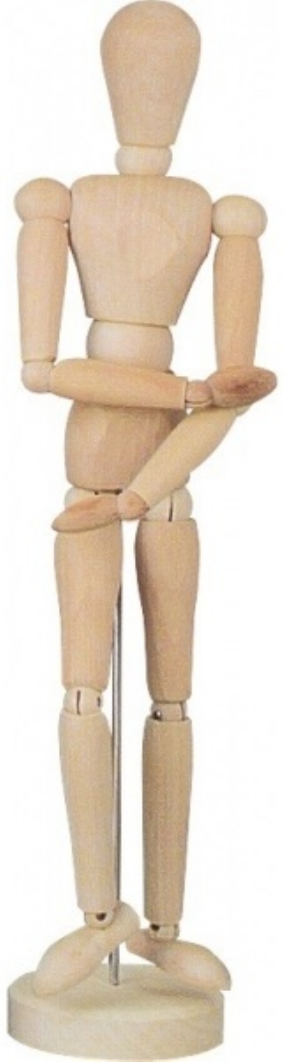 Houten ledenpop, 30 cm, vrouw