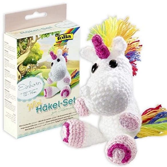 Haakpakketje, 12-14 cm, unicorn/eenhoorn kopen?